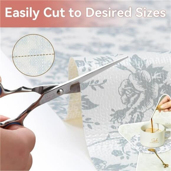 Shelf Liner 12x20ft Non Slip Waterproof Washable Cabinet Drawer Liner Durable - Picture 4 of 7